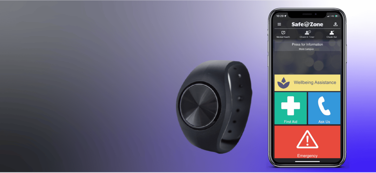 Wearable Devices Safezone App